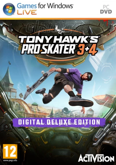 Download Tony Hawks Pro Skater 3 plus 4 Deluxe Edition